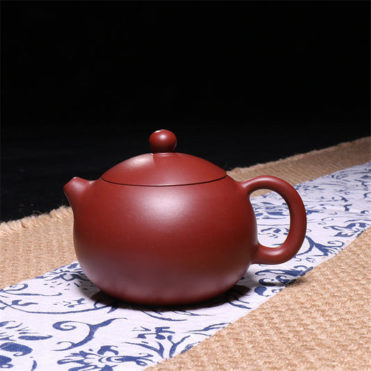 Authentic Yixing Zisha Tea Pot Dahongpao Clay Xishi Teapot & Ball Filtration Set
