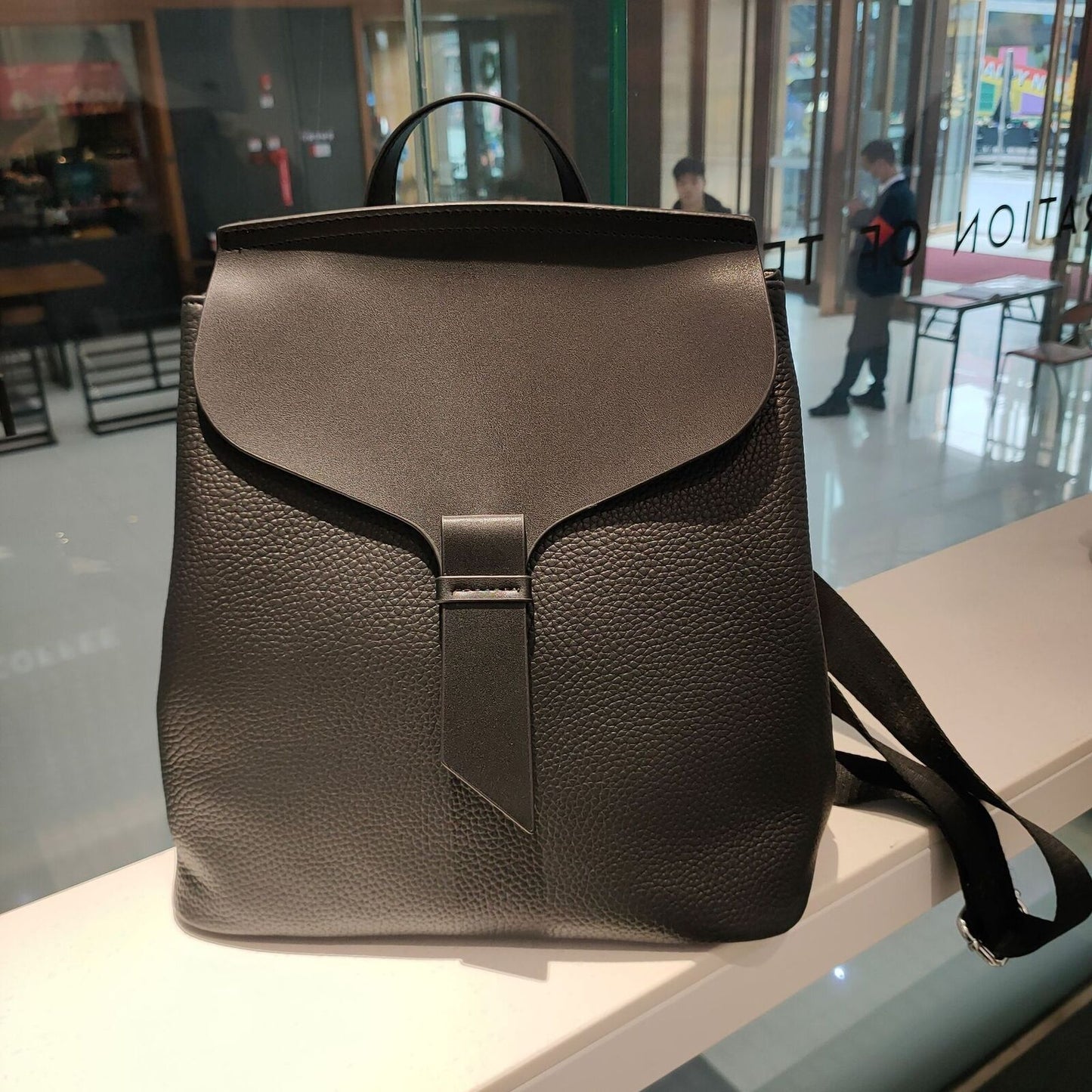 School Book Bag All-match Real Leather Backpack Cowhide Shoulder Bag 27*13*28 CM