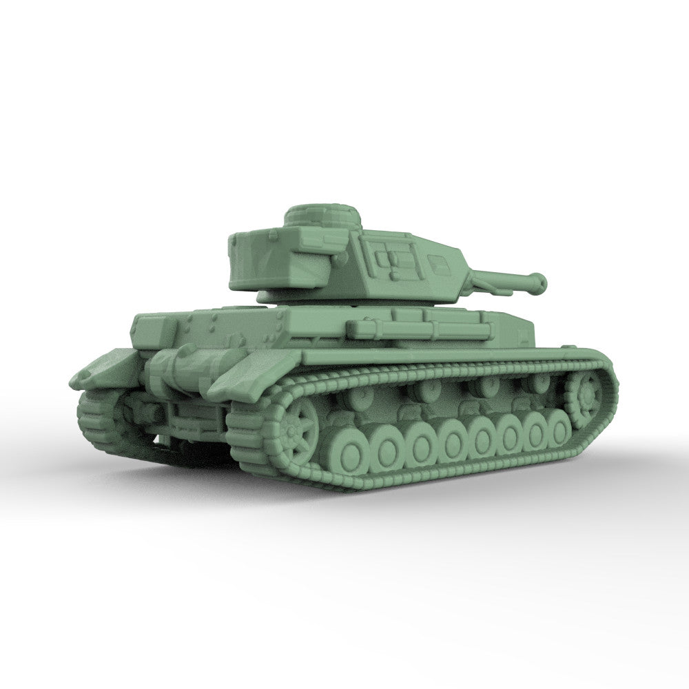 SSMODEL SS350944 1/350 Military Model Kit German Tank IV F2Medium Tank