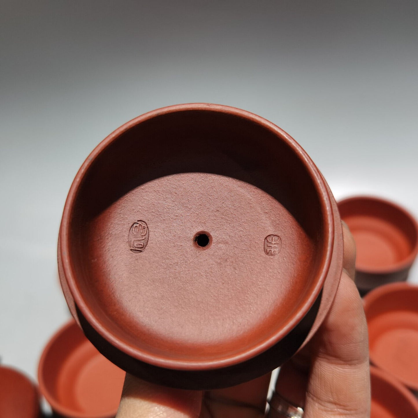 Chinese Yixing Zisha Clay Handmade Exquisite Teapot (四方竹套壶 低款:朱可心 )