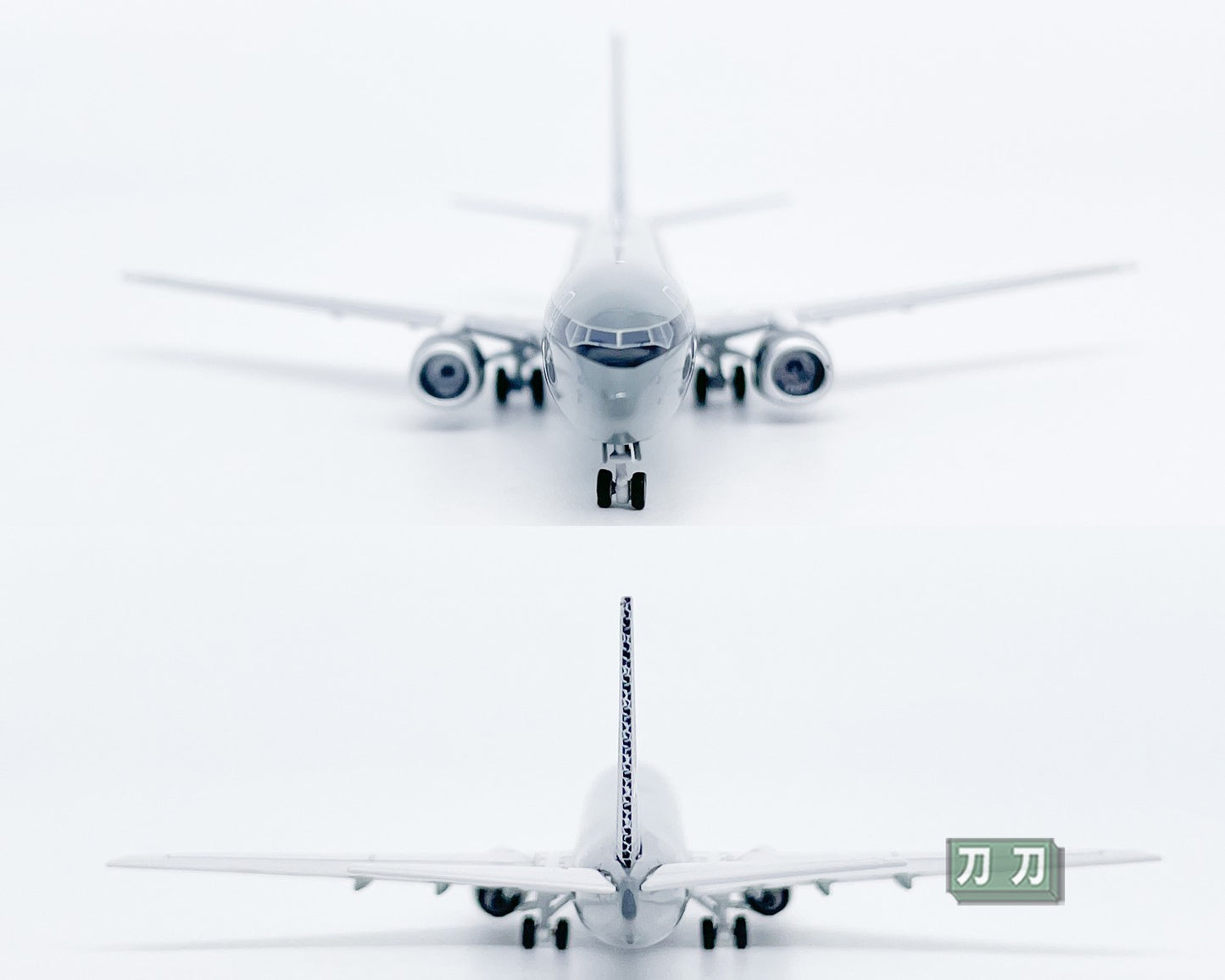 1:400 Panda SpaceX BOEING 737-800 Passenger Airplane Diecast Aircraft Model