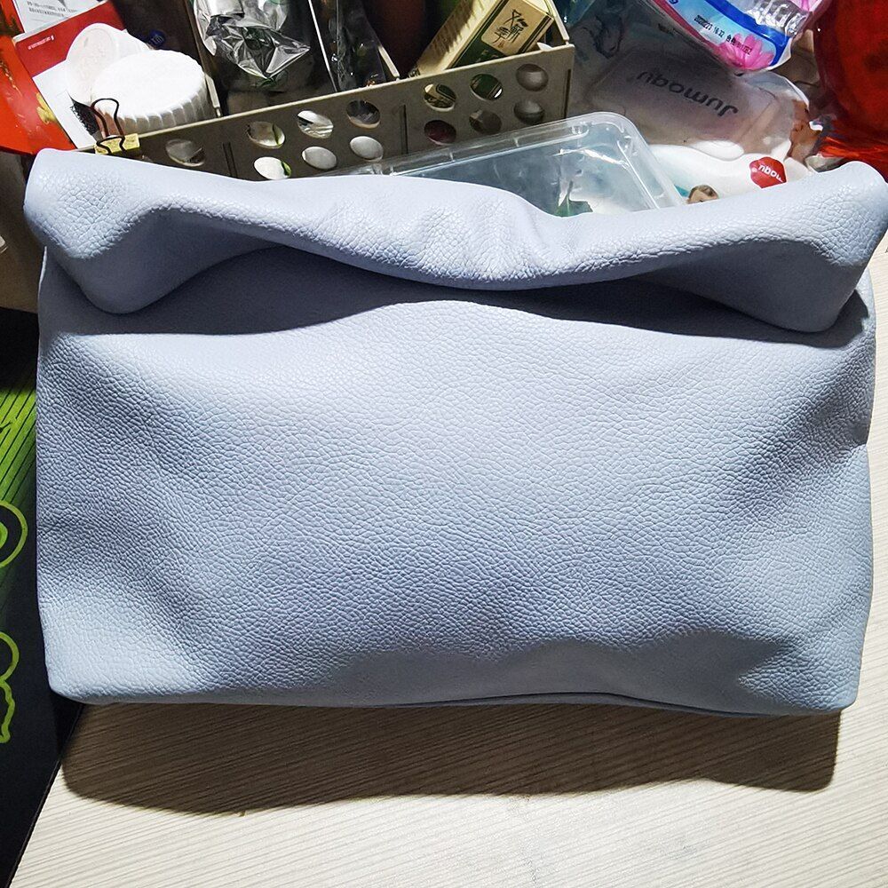 Cowhide Mobile Phone Purse Handbag High Portable Genuine Leather Handbag 32*28CM