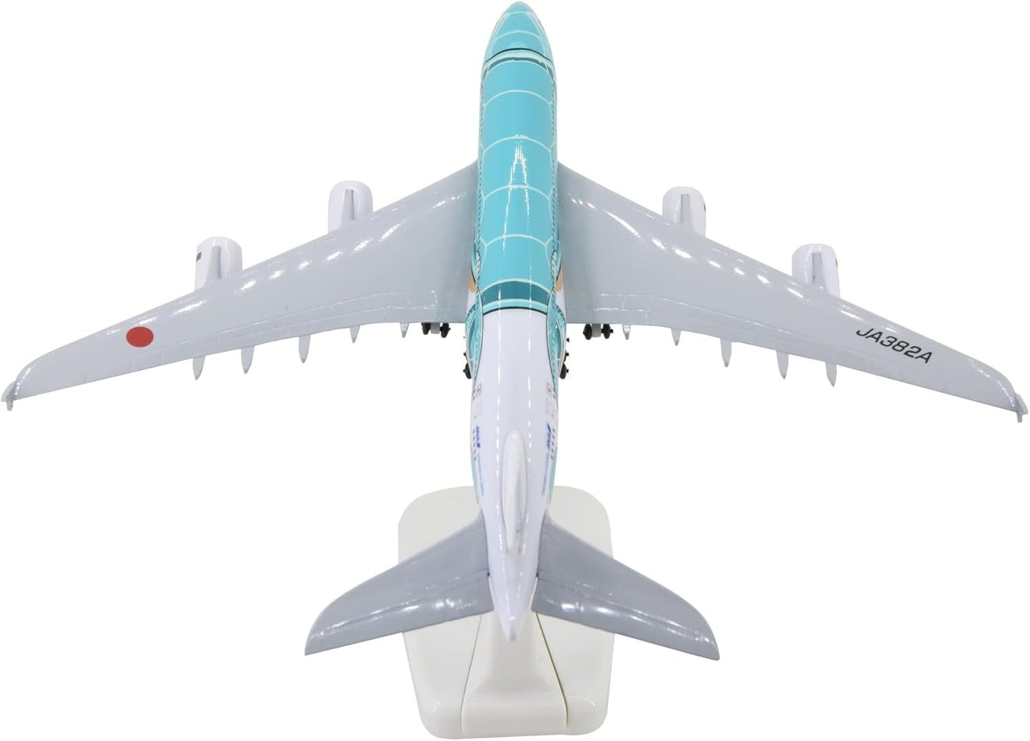 1:400 18cm A380 ANA Sea Turtle Metal Airplane Model Plane Toy Plane Model Green