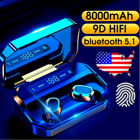 2023 Bluetooth Earbud Headset TWS 5.3 Wireless Earphone Invisible for All Phone