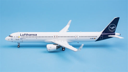 PANDAMODEL Lufthansa AirBus A321neo D-AIEB June 1:400 DIECAST plane Pre-built