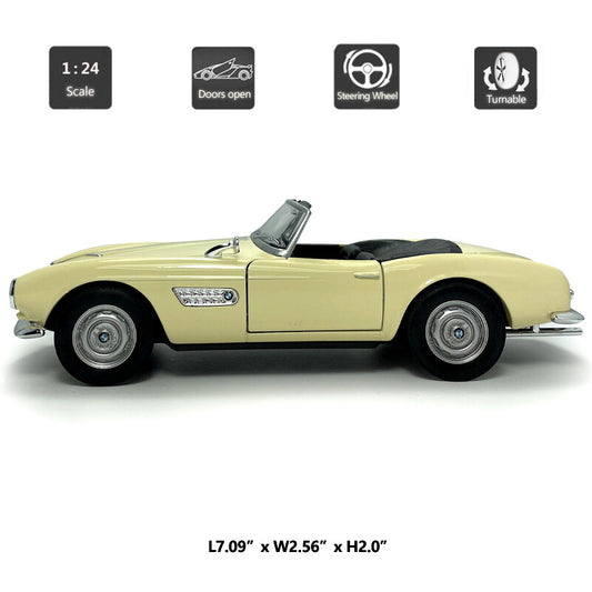 1:24 BMW 507 1956 Model Car Diecast Vehicle Toys for Boys Gift Adults Collection