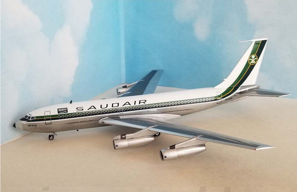 1:200 AeroClassics Saudia Boeing 720B HZ-ACB Airplane Diecast Model