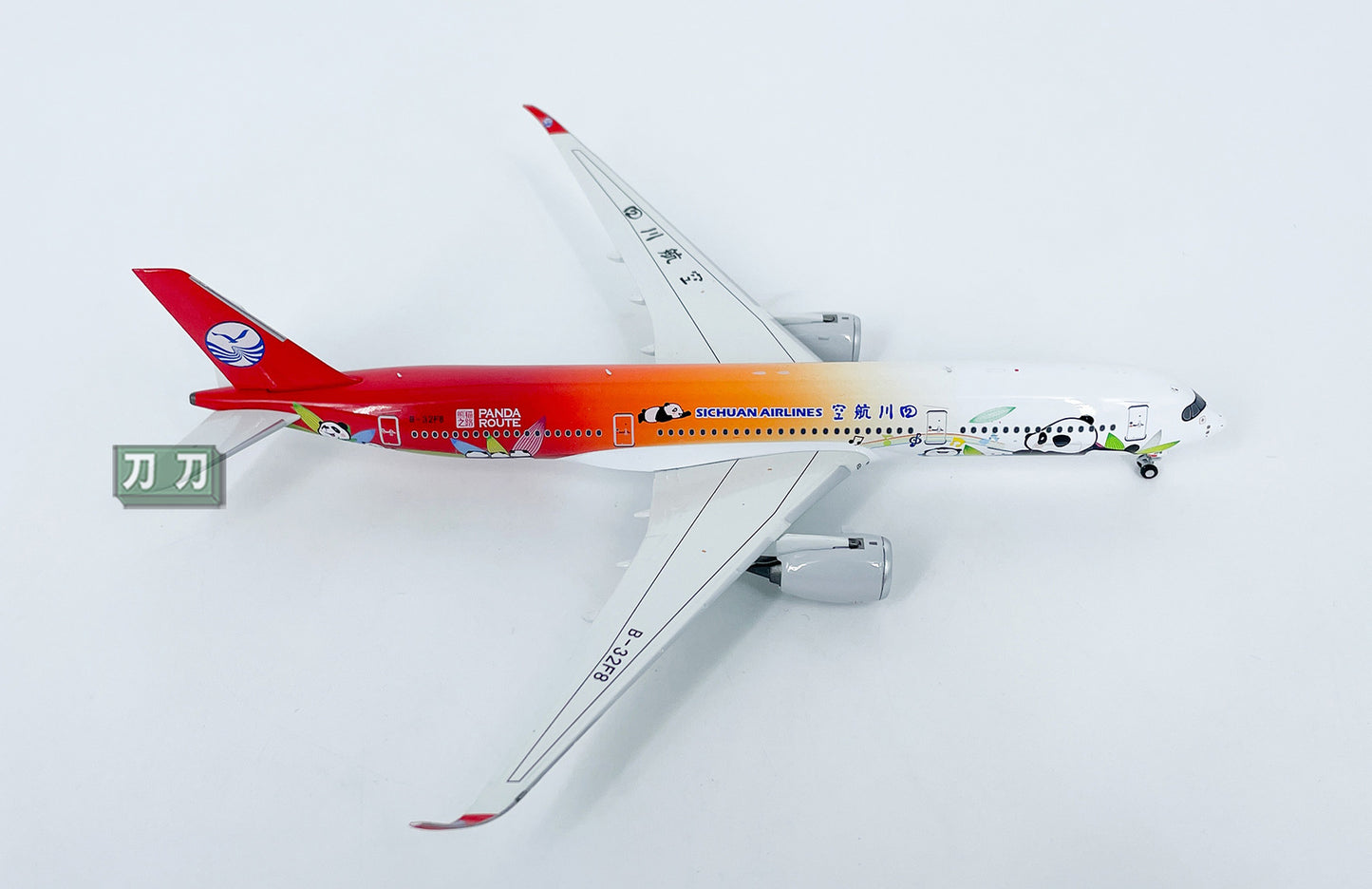 1:400 NGmodels SICHUAN AIRLINES AIRBUS A350-900 B-32F8 Airplane Diecast Model