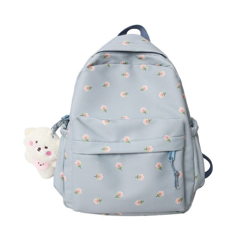 Fashion Nylon Backpack Anti-Theft Shoulder Bags Student School Bag Small Purse