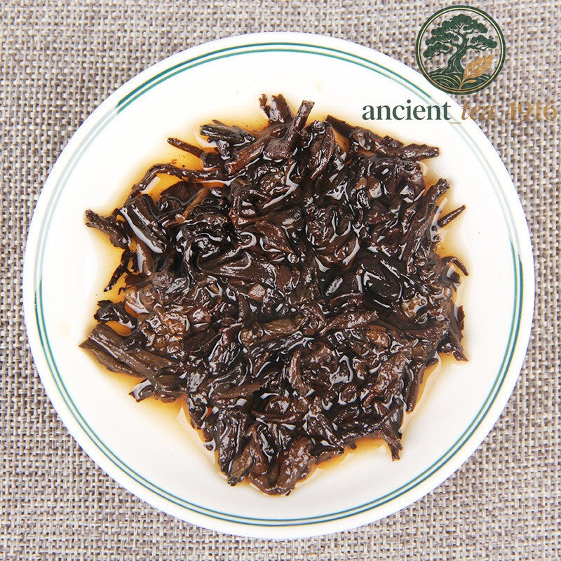 5pc* 200g Certified Yunnan Ripe Pu'er Tea Cake Traditional Herbal Energy Tea