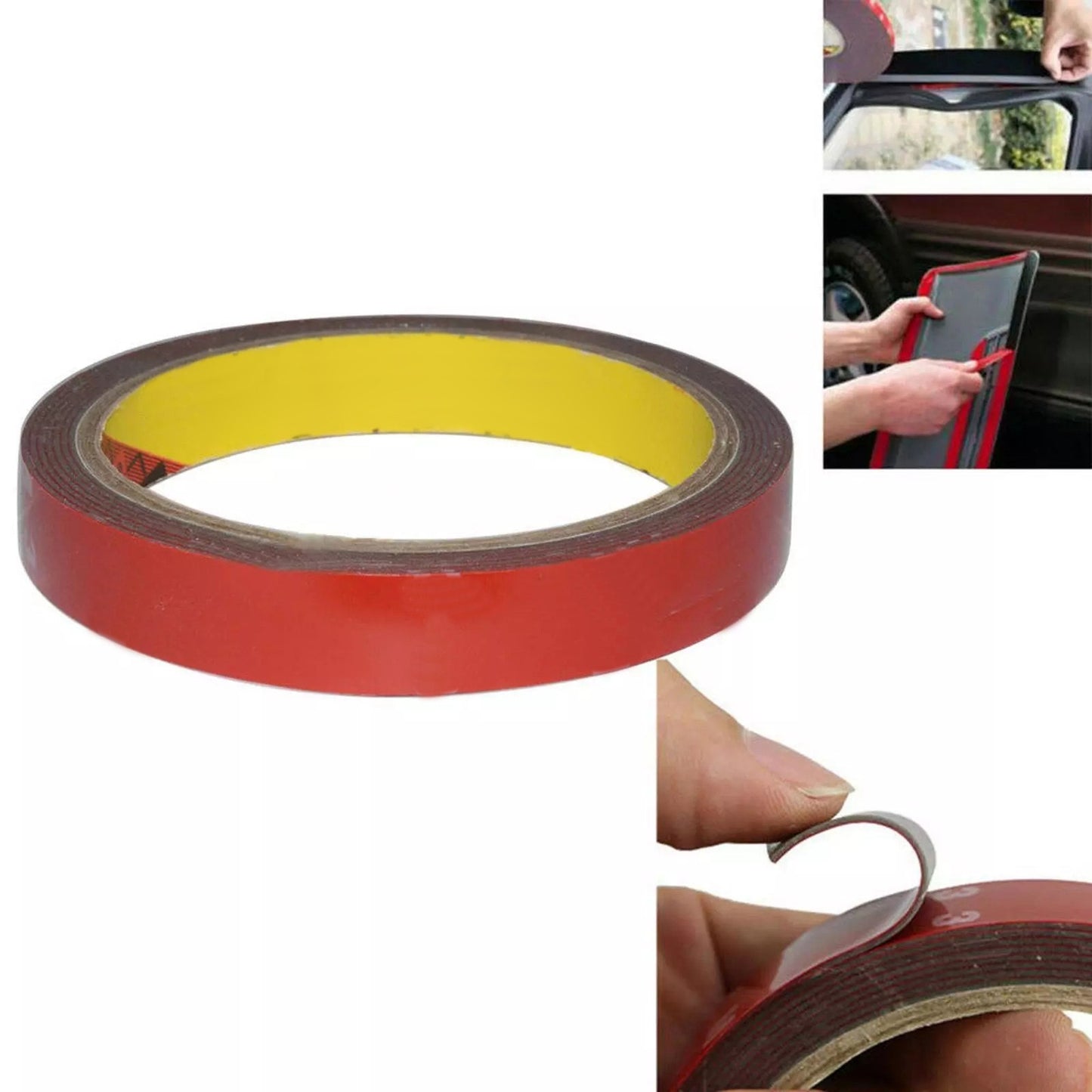 20mm 3M Double Sided Foam Tape Adhensive Attachment Tape For Automotive Trim zz