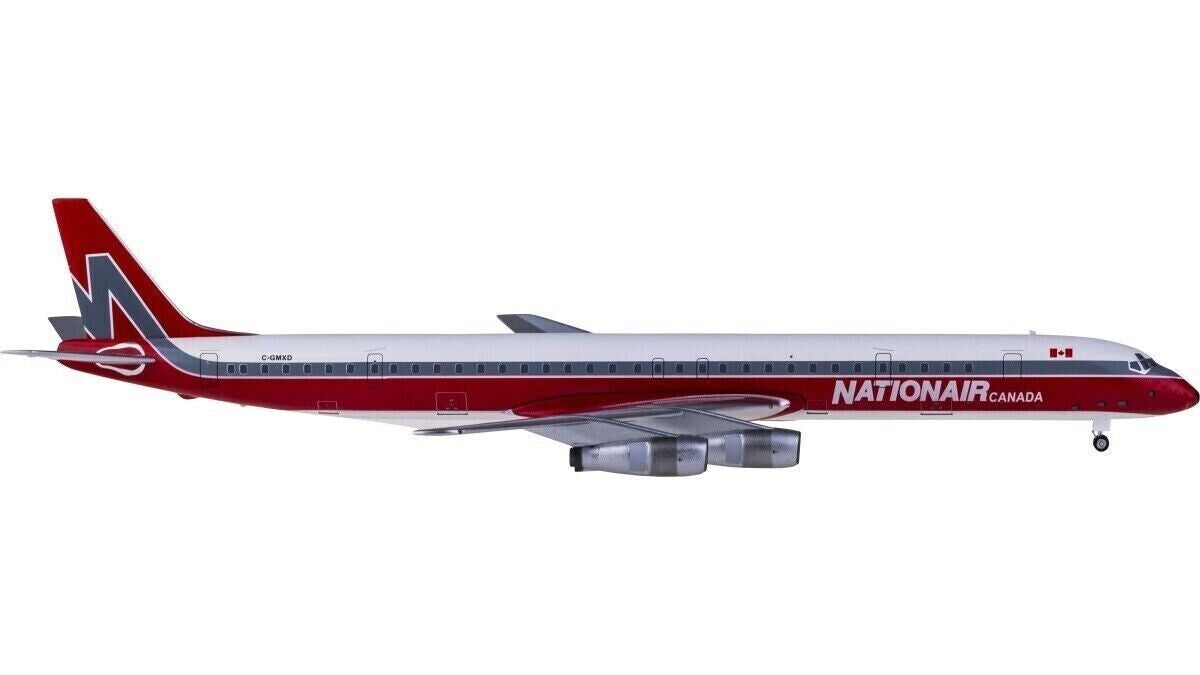 1:200 29CM AeroClassics NATIONAIR CANADA Douglas DC-8-61 Airplane Diecast Model