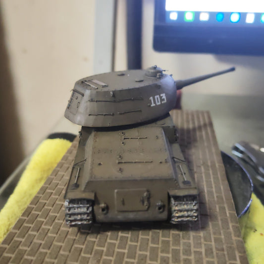 1/72 American Naval 103 Gun Tanks Finished Product Model