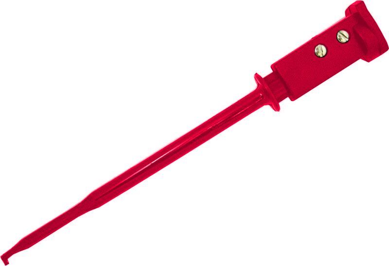 E-Z-Hook Mini-Hook with Banana Jack in Plunger, Red (8038RED)