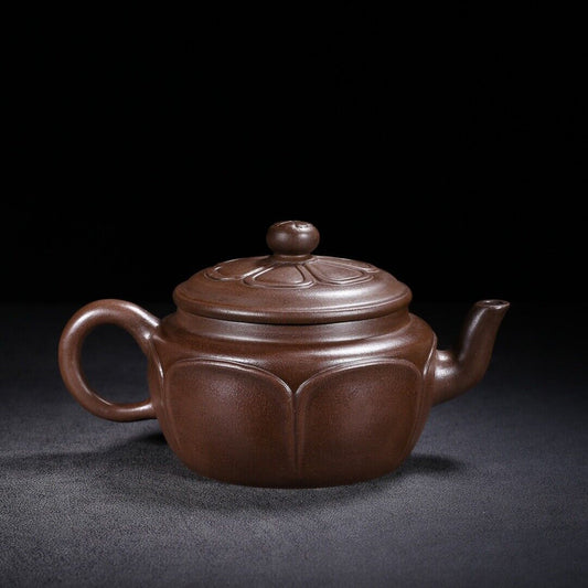 Chinese Yixing Zisha Clay Handmade Exquisite Teapot (凌花 底款:高海庚)
