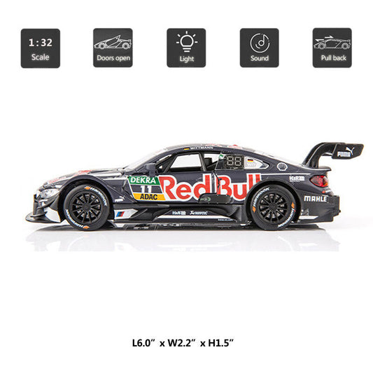 1/32 Scale BMW M4 DTM Racing Car Diecast Model Car Toy Vehicle for Kids Gifts