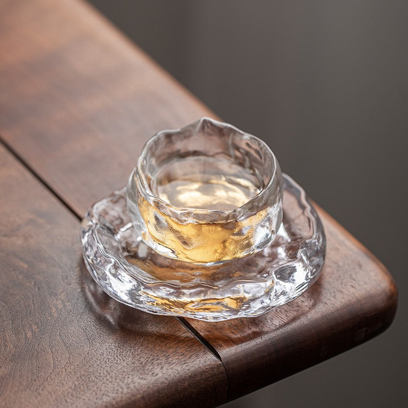 1pc Glass Master Cup Frosted Glass Shangshen Single Cup Small Tea Cup