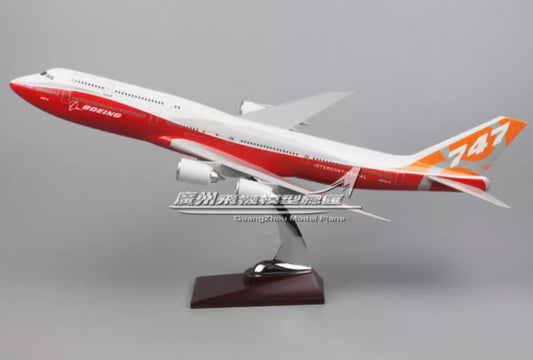 47CM 1:160 BOEING 747-8 N6067E Passenger Plane Aeroplane Resin Aircraft Model