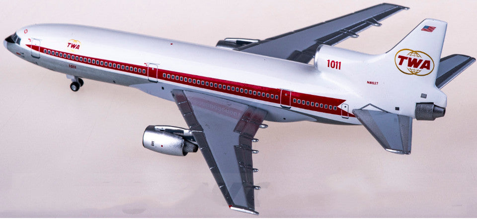 1:400 AeroClassics TWA Lockheed L-1011 Passenger Airplane Diecast Aircraft Model