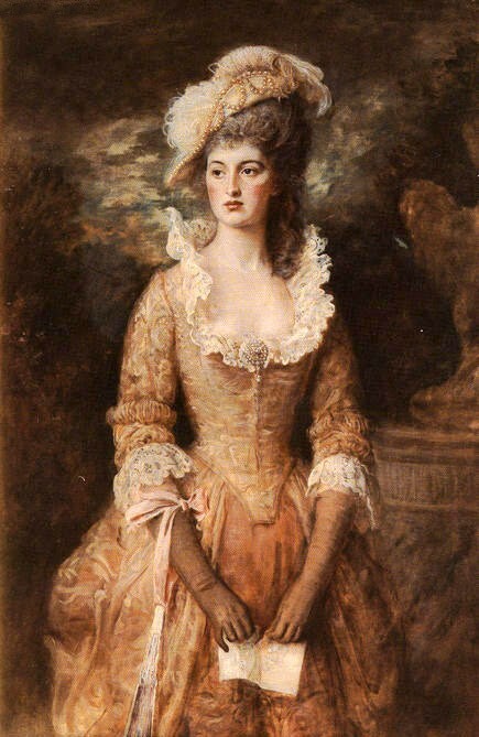 Dream-art Oil painting John-Everett-Millais-Clarissa young lady in landscape art