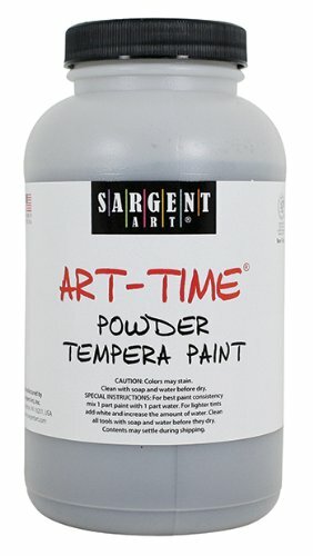 1 Pound Black Powder Tempera Paint
