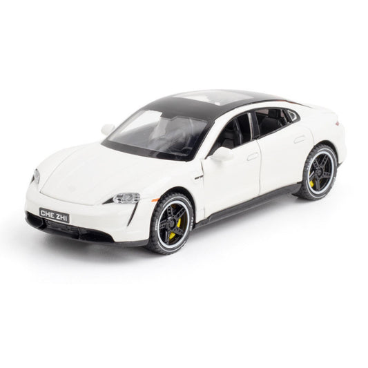 1/32 Alloy Pull Back Diecast Car Model Toy Vehicle Sound&Light Collection Gift b