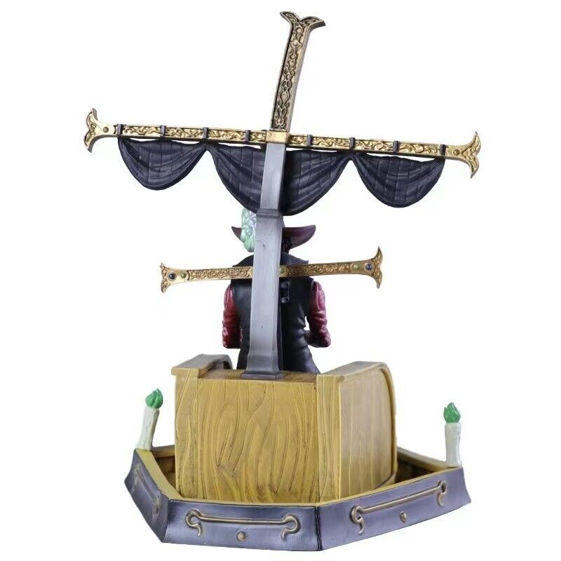 Anime One Piece Dracule Mihawk PVC Action Figure Model Statue Collection Toys