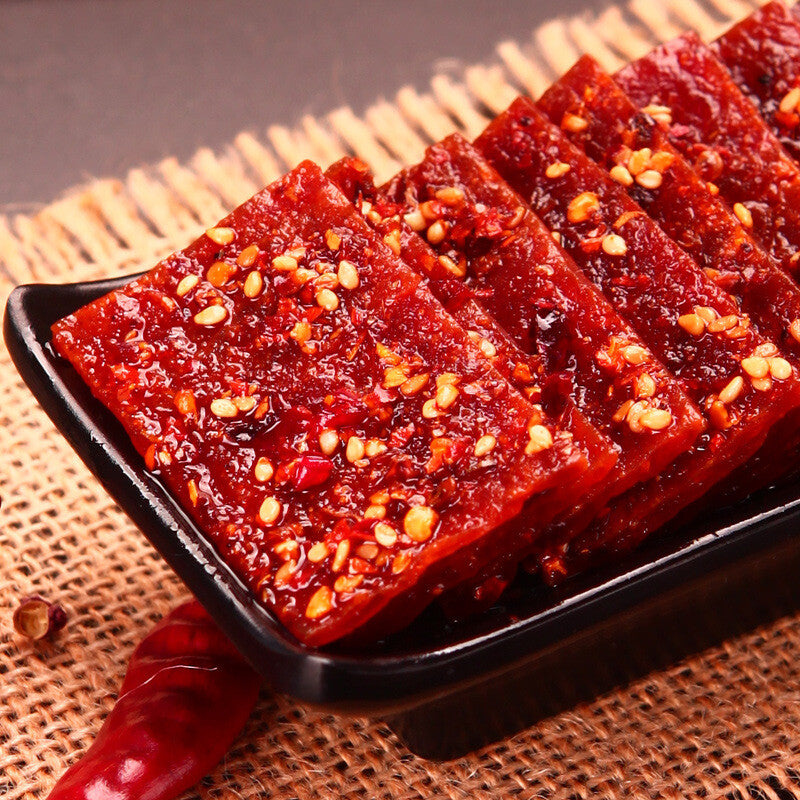 Spicy dried pork 100g Spicy dried meat snacks