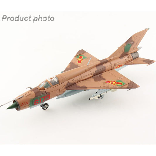 HM 1/72 MiG 21 fighter model MIG-21PMF No.6173 Vietnam 1979