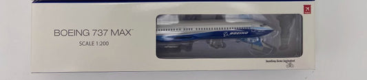 1:200 Hogan Boeing 737 MAX10 Passenger Airplane Plane ABS Plastic Aircraft Model