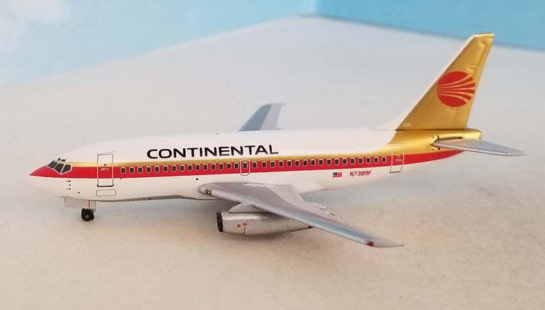 1:400 Aeroclassics CONTINENTAL BOEING 737-200 Aircraft Diecast Airplane Model
