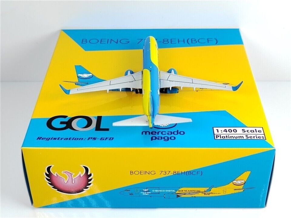 1:400 Phoenix GOL BOEING 737-800 Passenger Aircraft Diecast Aircraft Plane Model