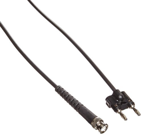 Pomona 4530-C-36 Molded Strain Relief BNC Male w\ to Stacking Double Banana Plug