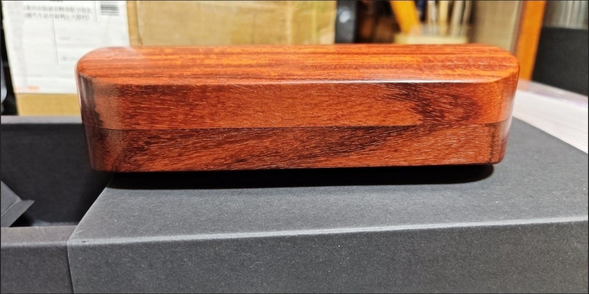 Solid Rosewood Glasses Case 163x68mm Handmade Wooden Sunglasses Storage Box
