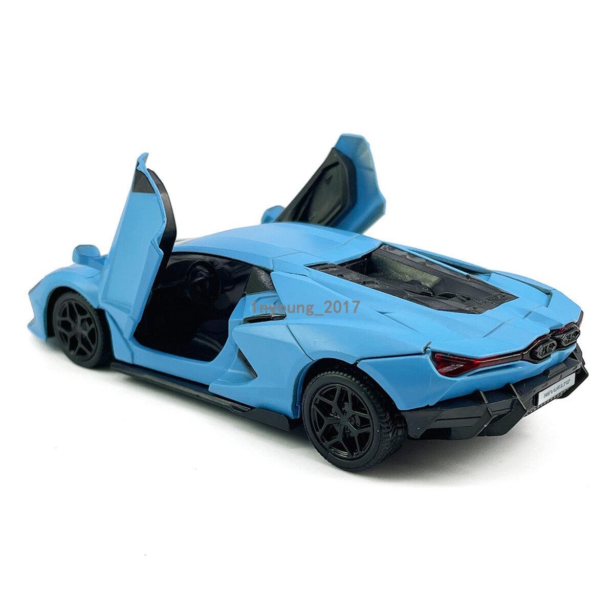 1/36 Lamborghini Revuelto Model Car Diecast Toy Vehicle Toys for Boys Kids Blue