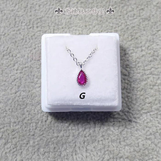 1/6 Female Teardrop White Stone Necklace Model For 12 "ph Tbl Action Figure Body