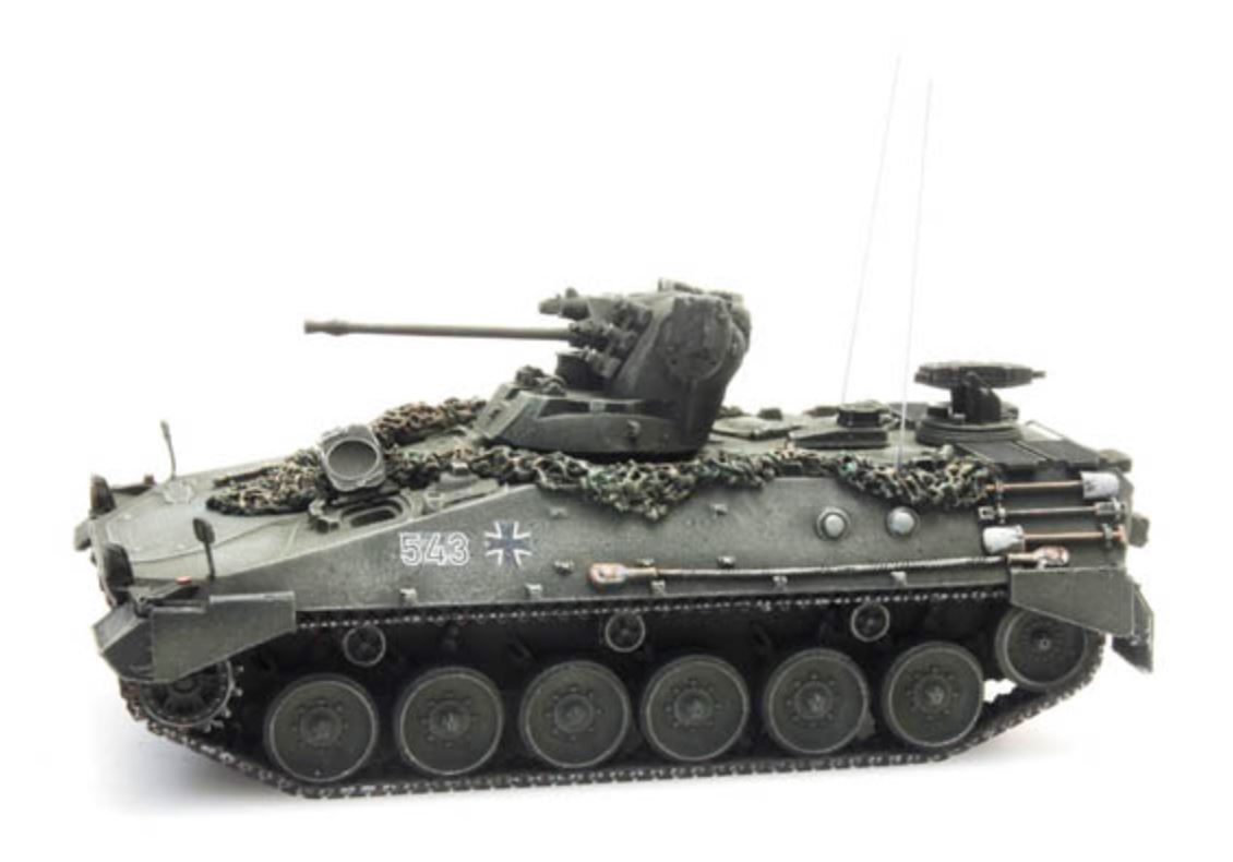 ARTITEC BRD Marder without apron With camouflage yellow olive BW 1/87 MODEL TANK