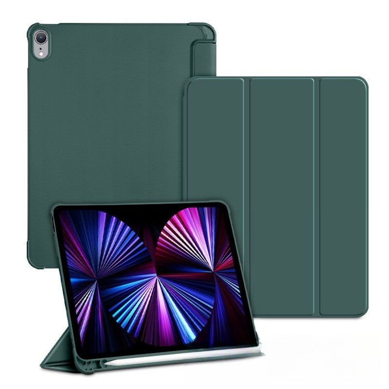 iPad Pro 11-inch tablet with pen slot 789 generation TPU soft case leather case