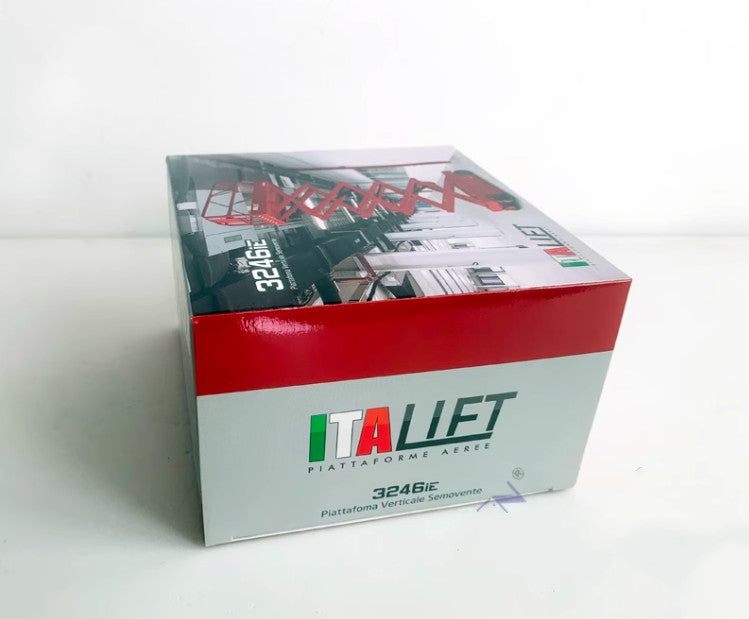 1:35 SDLG ITALIFT 3246iE Piattaforma Verticale Semovente Machine Diecast Model