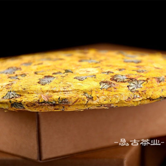 Chrysanthemum Aroma Dried Flower Tea Cake Blooming Tea Nectar Scented Herbal Tea