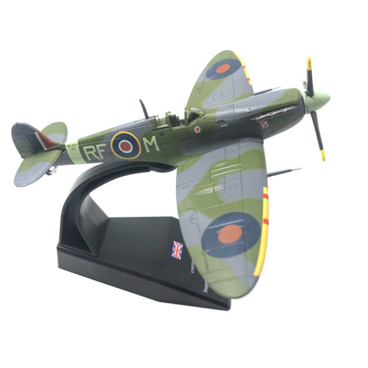 1:72 Scale 15.5cm WWII British Spitfire Fighter Airplane Diecast Alloy Model Toy