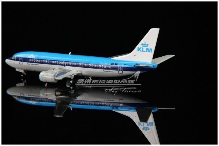 1:400 JC Wings KLM BOEING 737-300 Passenger Airplane Diecast Aircraft Model