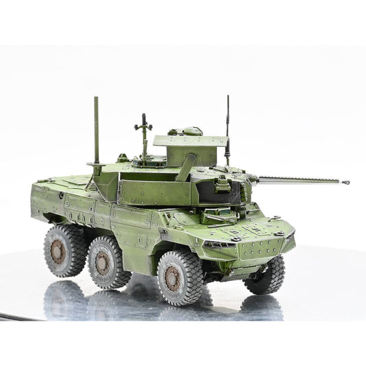 SanRong 1/72 French Jaguar EBRC 6×6 Wheeled Armored Vehicle Finished Model