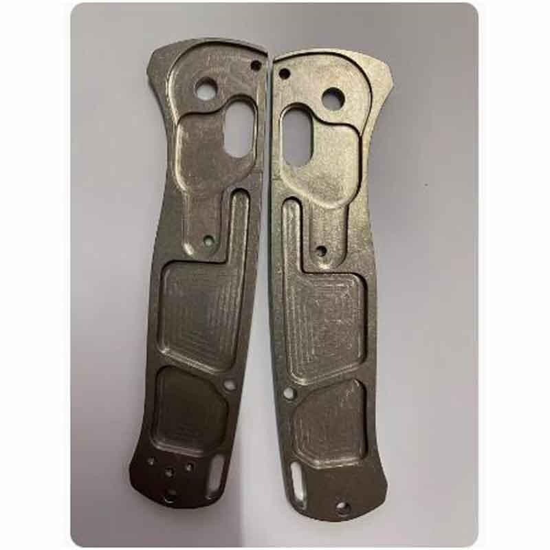 1 Pair Titanium Alloy Handle Scales for Benchmade Bugout 535 Knives