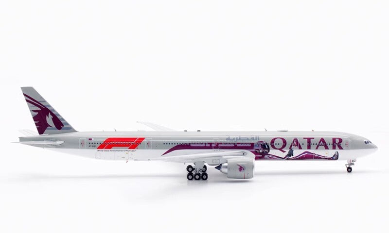 1:400 Aviation QATAR BOEING 777-300ER Passenger Aircraft Diecast Airplane Model