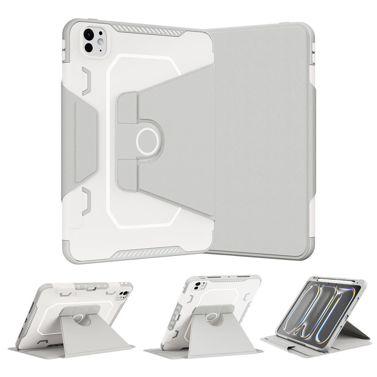For ipad pro/mini 6 protective cover swivel bracket apple tablet anti-drop cover