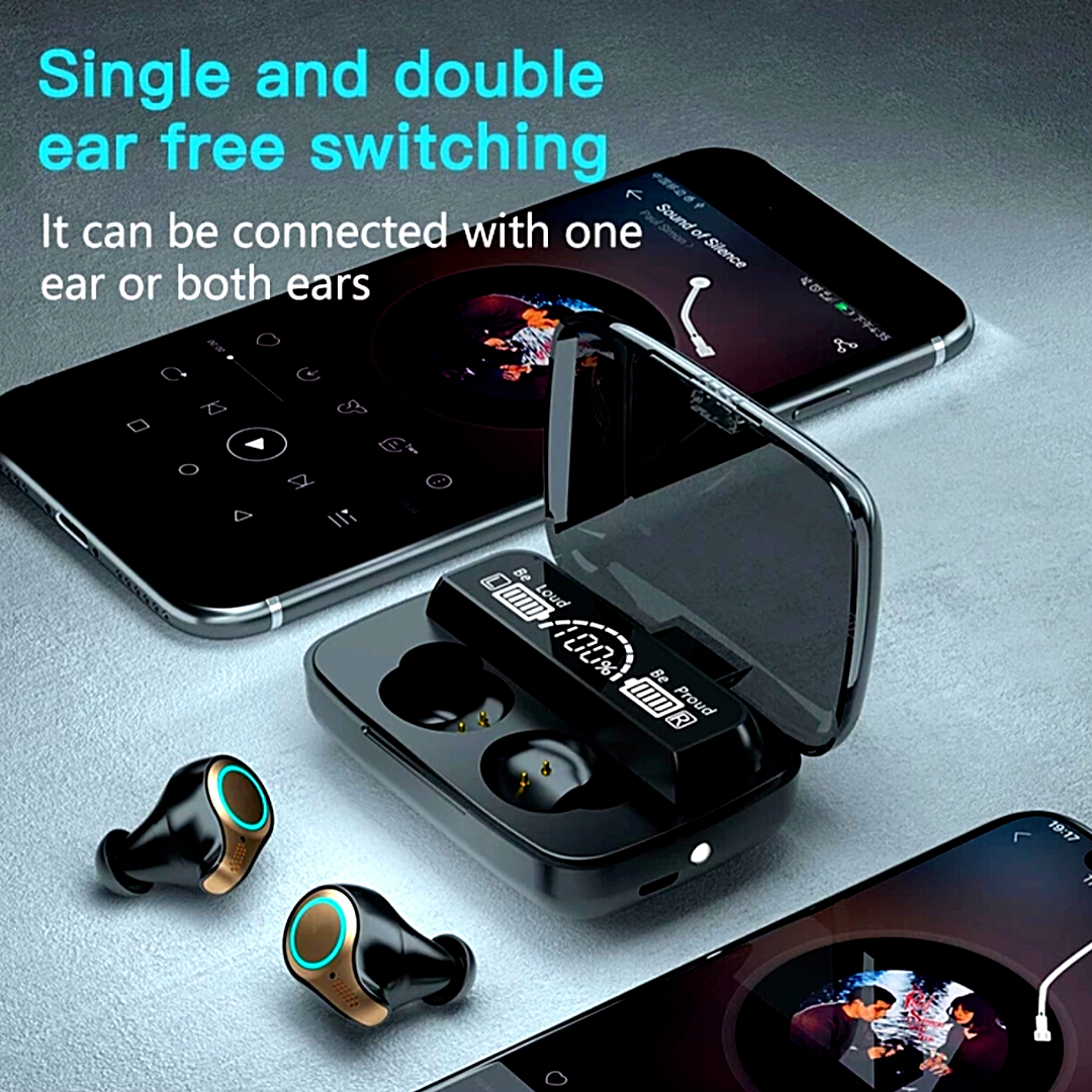 Wireless Headphones Bluetooth 5.0 TWS Earphones In-Ear Pods For Smart Phone Cell