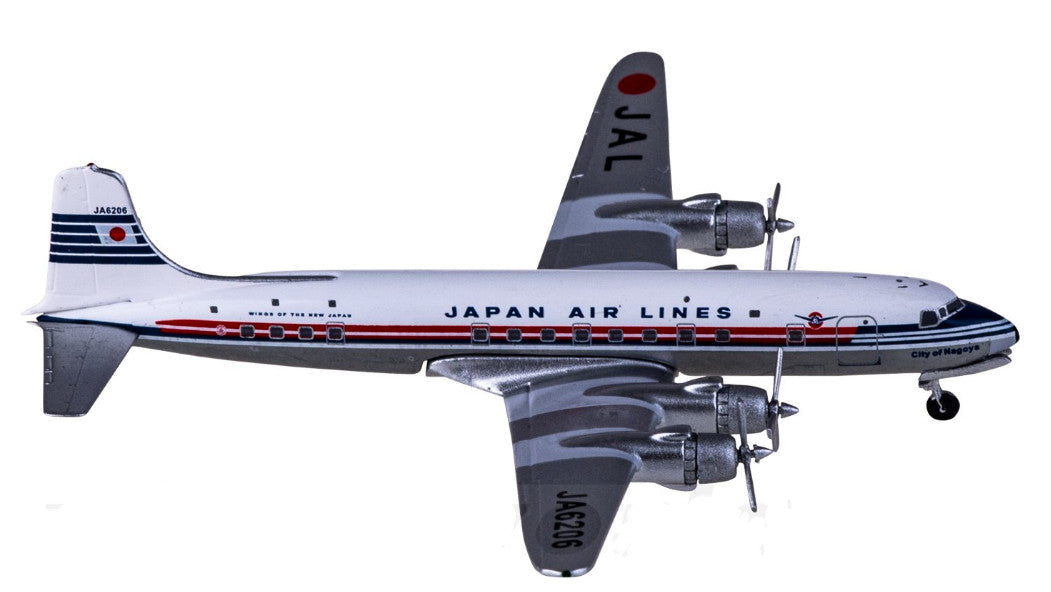 1:400 AeroClassics JAPAN AIR LINES Douglas DC-6 Passenger Airplane Diecast Model