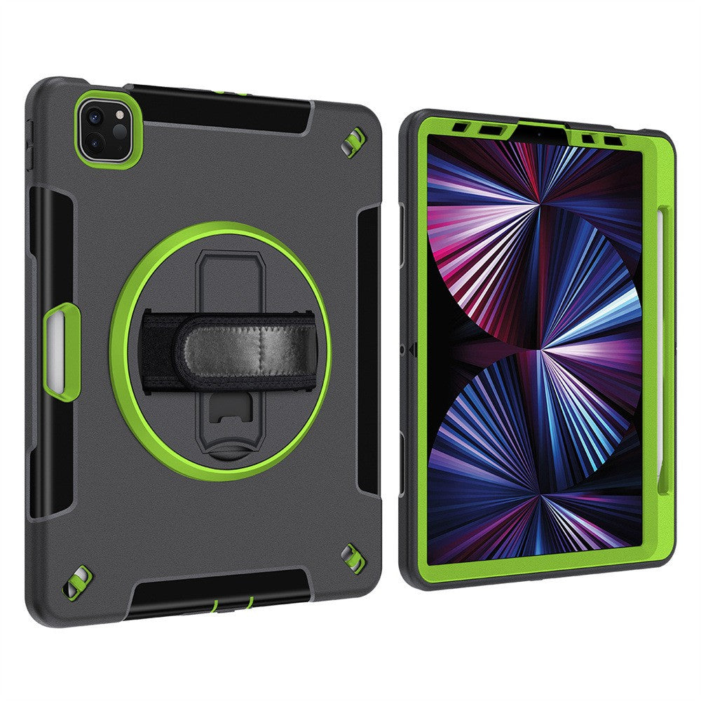 Strap Case For iPad Pro 11 Air/10th/12th/mini6 Heavy Duty Stand ShockProof Cover