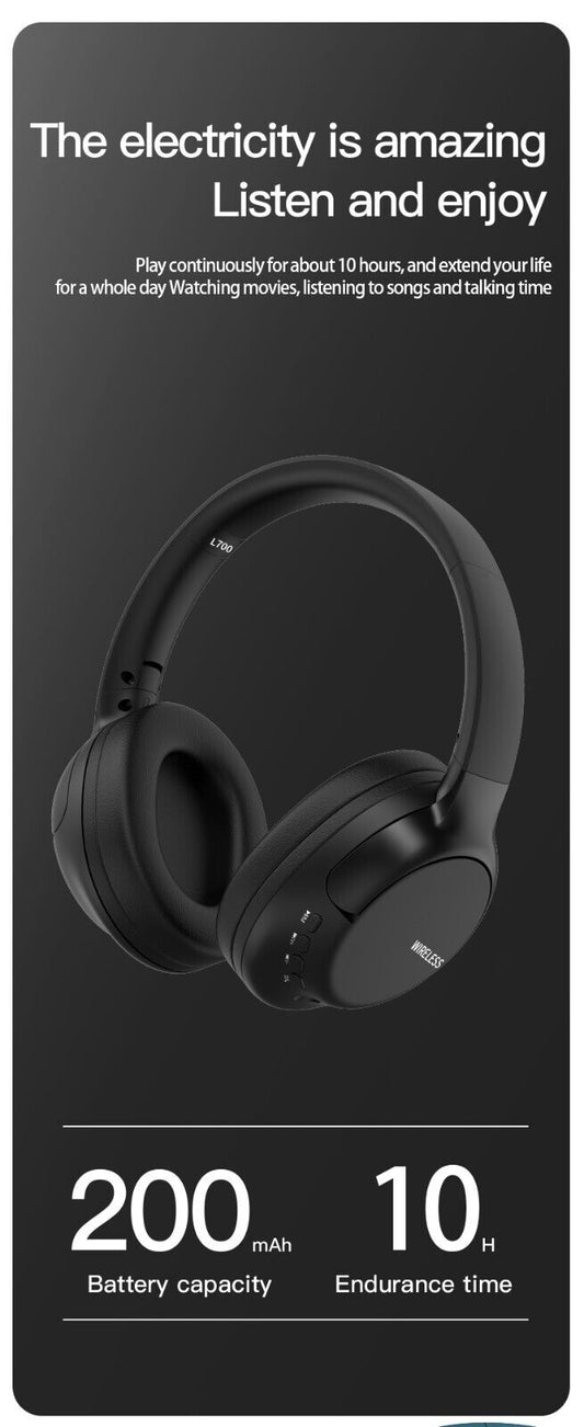 Foldable Over-ear Headset Bluetooth Headphones For Samsung Galaxy A51 A71 4/5G